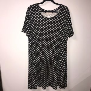 *NEW* Loft Plus Short Sleeve T-Shirt Dress